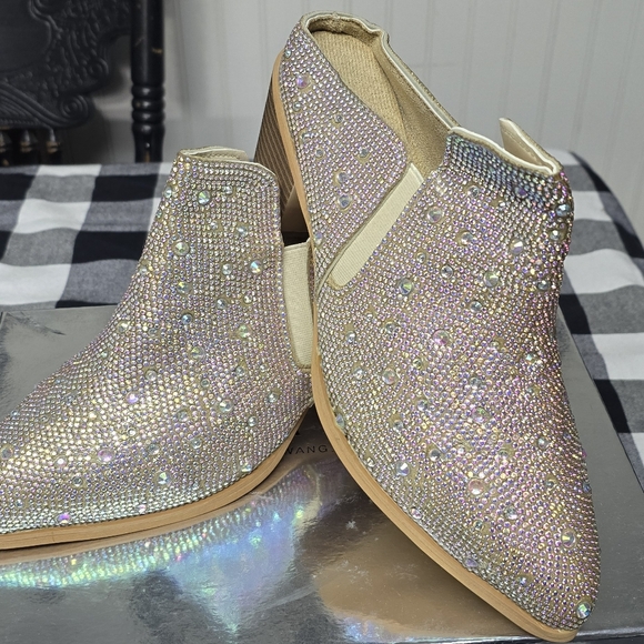 Bling bootie mule size 9 - Picture 3 of 4